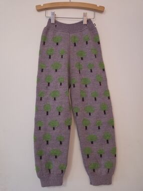 Oeuf Lilac Knit Sweater Pants